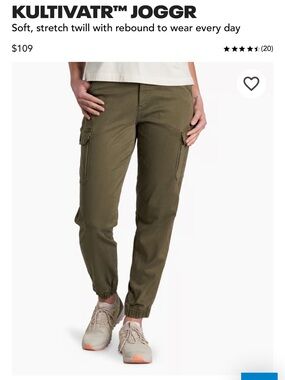 Kuhl KULTIVATR™ Joggr Sage Cargo Joggers